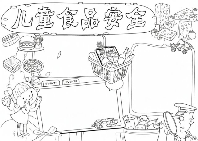 可打印线稿