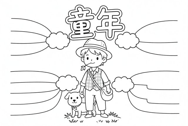 可打印线稿