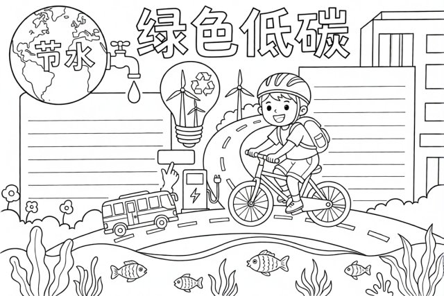 可打印线稿
