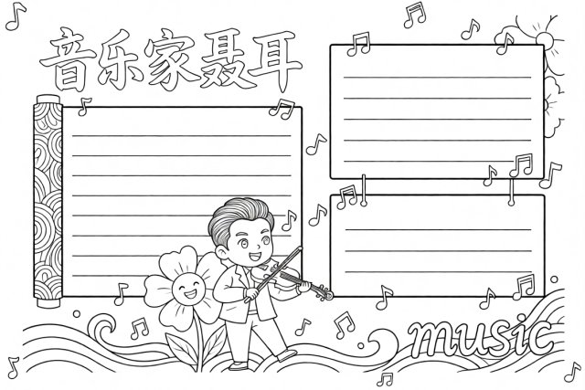 可打印线稿