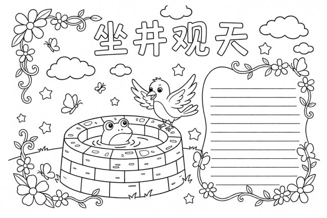 可打印线稿