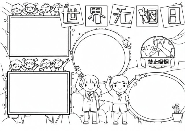 可打印线稿